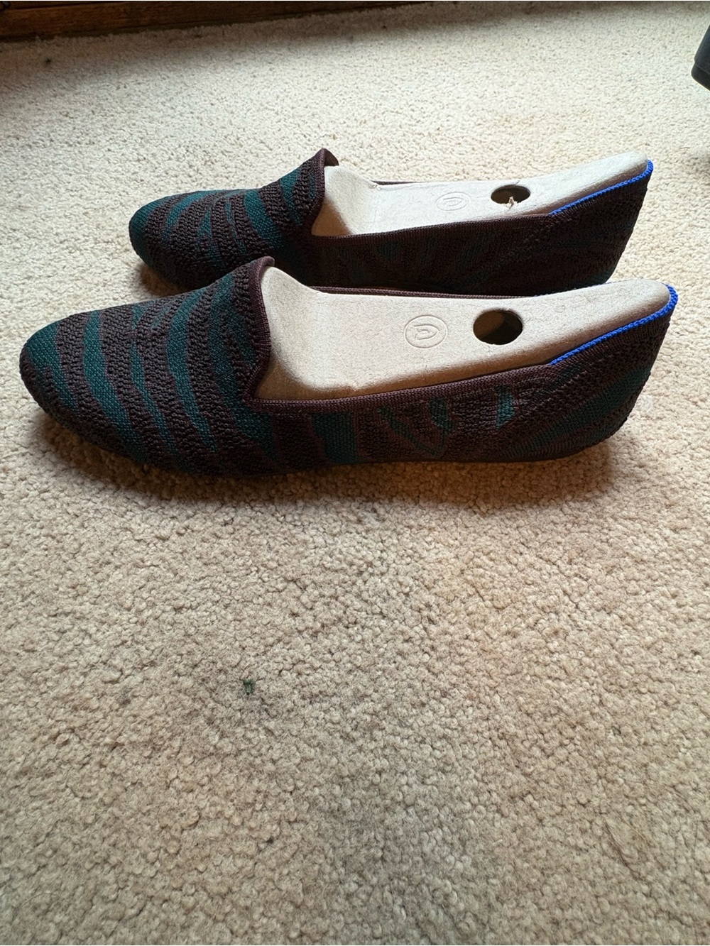 Rothy’s The Loafer Zebra print.